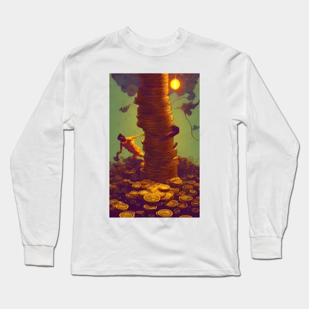 Golden Dreams Long Sleeve T-Shirt by BryanWhipple